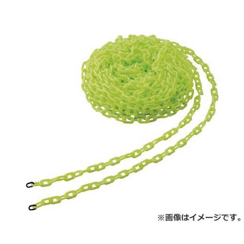 TRUSCO プラチェーン 6MX30M 蛍光イエロー TPC6LY [r20][s9-020]