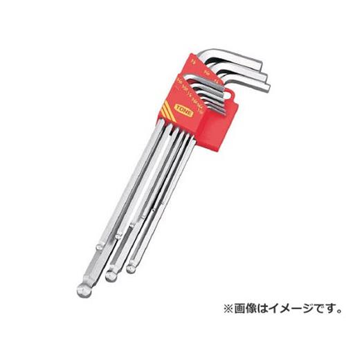 TONE マスターツールロングボールポイントL形レンチセット 吋目 9pcs BLB900 9本入 [r20][s9-020]の通販は