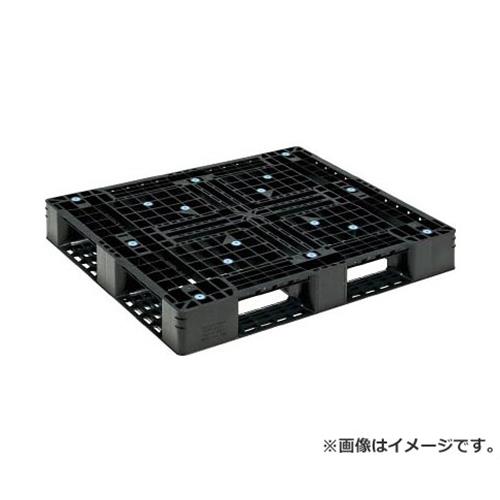 プラスチックパレット D4ー1012ー5 黒 SKD410125BK [r21][s9-820]