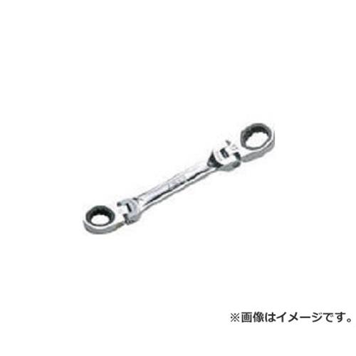KTC ショートラチェットめがねレンチ(両頭首振りタイプ) 14X17mm MR1S1417F [r20][s9-020]