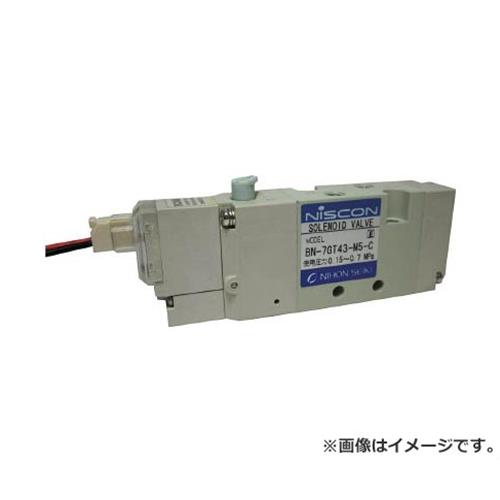 日本精器 4方向電磁弁M5シングルAC200V7GT BN7GT43M5CE200 [r20][s9-020]