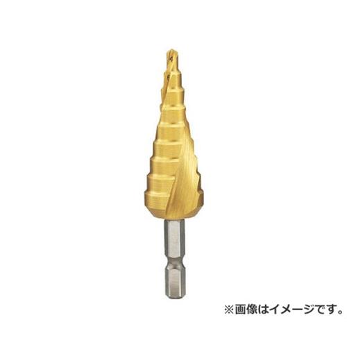 TRUSCO 六角軸ステップドリル 2枚刃チタンコーティング 4〜12mm TSDSC12 [r20][s9-020]