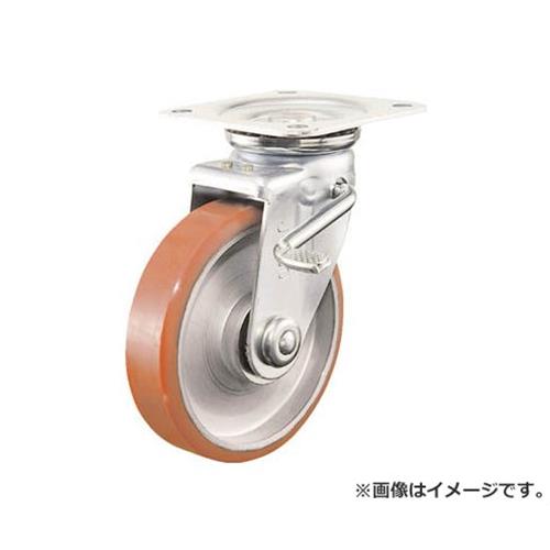 イノアック 中荷重用キャスター ログラン ストッパー・旋回金具付 Φ200 P200WJS [r20][s9-020]