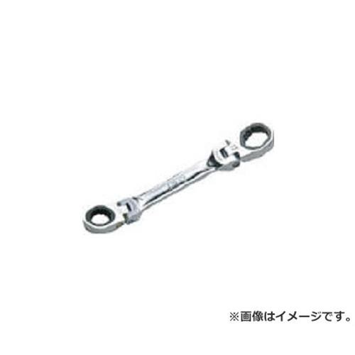 KTC ショートラチェットめがねレンチ(両頭首振りタイプ) 10X12mm MR1S1012F [r20][s9-020]の通販は