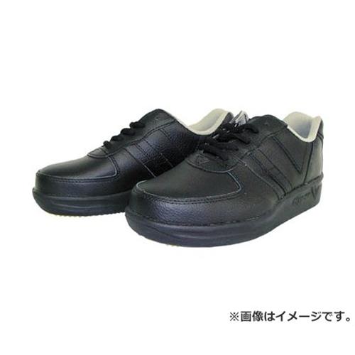 日進 耐滑先芯入りスニーカー 24.5cm V6100BK24.5 [r20][s9-020]の通販は 5,318円