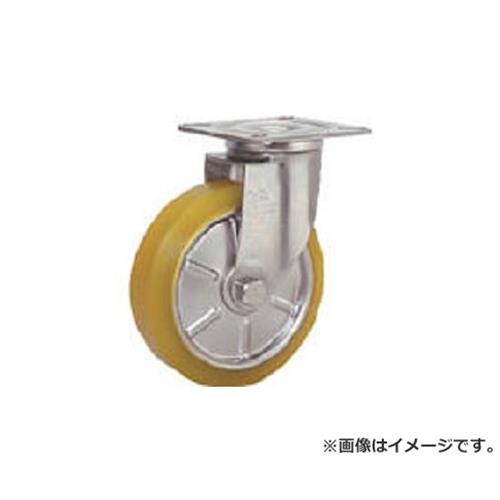 シシク ステンレスキャスター 制電性ウレタン車輪付自在 SUNJ100SEUW [r20][s9-020]