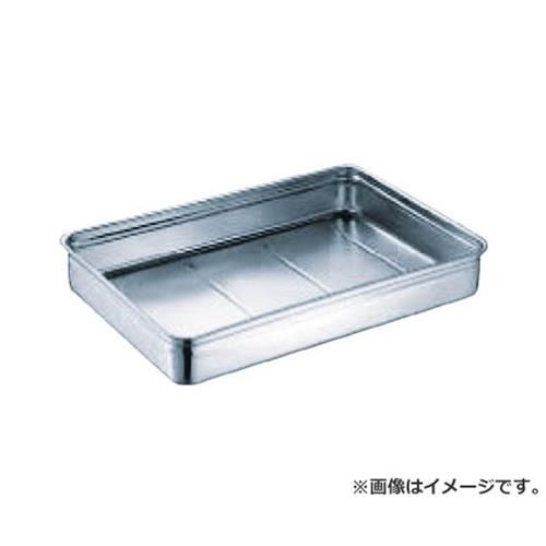 スギコ 18-8ステンレス番重バット 小浅型 手無 370x290x80 SH372908 [r20][s9-020]
