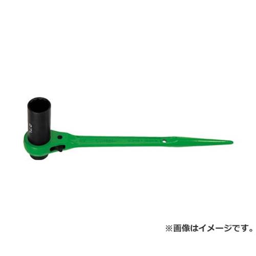 スーパー 片ロングソケット・両口ラチェットレンチ(爪式)六角対辺:32×36 RN3236L [r20][s9-020]