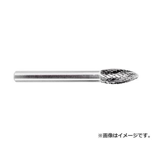 スーパー 超硬バーロングシャンク径6ミリ(楕円型)シングルカット(刃径:8.0 SB51C01SL [r20][s9-020]