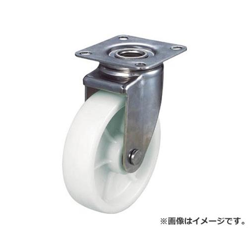 TRUSCO ナイロンキャスター ステンレス金具 自在 Φ100 TYSNJ100 [r20][s9-010]