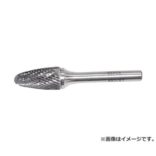 スーパー 超硬バーシャンク径6ミリ(砲弾型)シングルカット(刃径:19.0) SB3C07S [r20][s9-030]