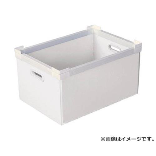 KUNIMORI プラダン NSコンテナ 40L(SWコーナー)ホワイト 78100NS40LWH [r20][s9-020]