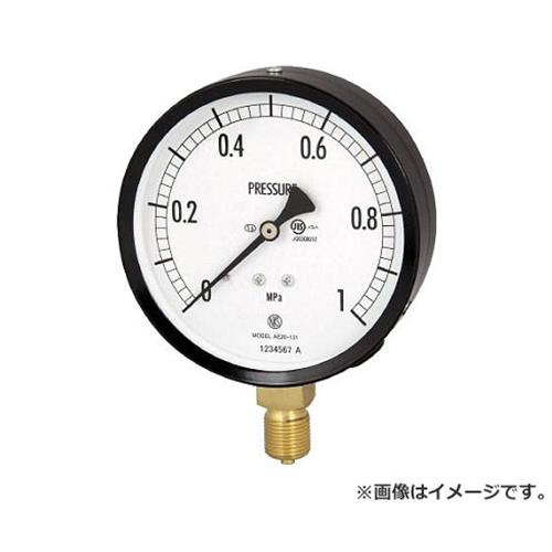 平平凡凡たる形剪断応力計 A枠立形・φ100・G3/8B・0.0〜6.00Mpa [r20][s9-020]