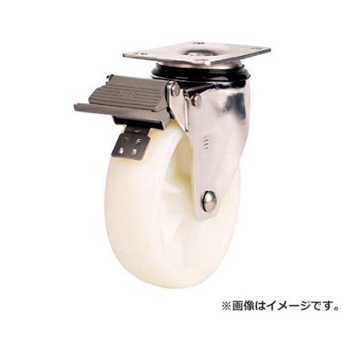 SAMSONG ステンレス用キャスター 自在 ナイロン車125mm ブレーキ付 TP5150NYLSUSSWB [r20][s9-020]