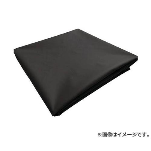 TRUSCO ターポリンシート ブラック 1800X1800 0.35mm厚 TPS1818BK [r20][s9-020]