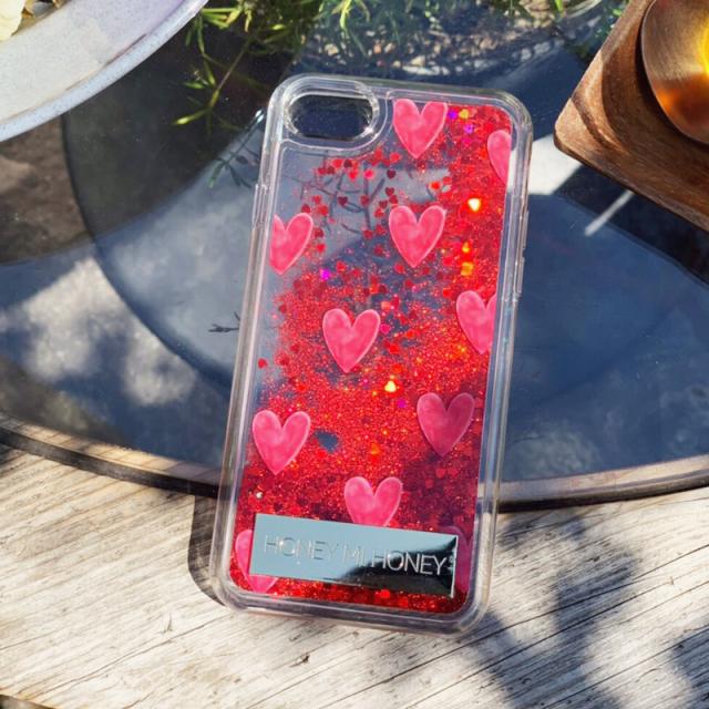 送料無料 Honey Mi Honeyグリッターケース Iphone Se 年モデル Iphone 8 7ケース 背面のキラキラがかわいいカバータイププロテクの通販はau Pay マーケット スタイルミー
