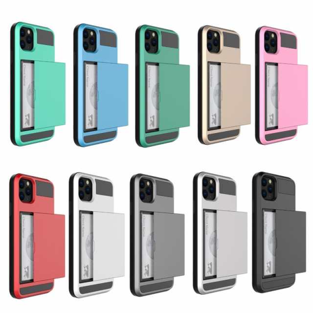 特価品 背面がスライド式カードケース付きiphone 11ケース Suicaやpasmoなどのicカード クレジットカード収納付き保護カバーの通販はau Pay マーケット スタイルミー