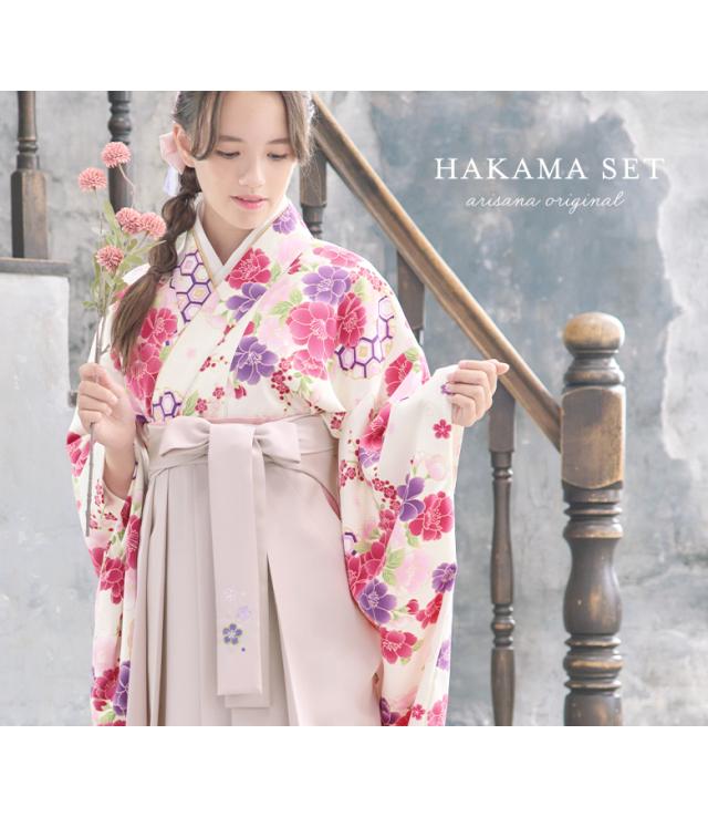 袴セット ジュニア 小学生 卒業式 女の子 150 160 cm 着物/半襟付き
