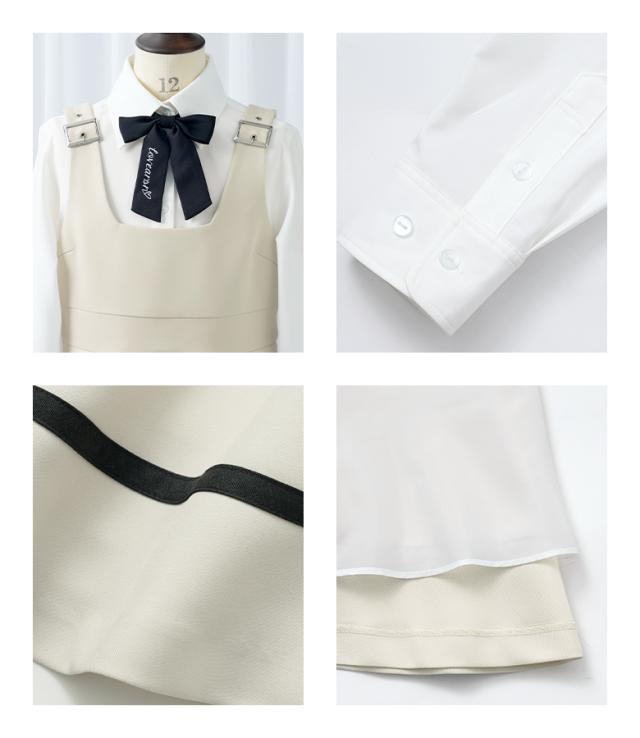卒業式 スーツ 女の子 小学校女子 小学生 150 160 165 5点セット(ジャケット ブラウス リボンタイ ワッペン ジャンパースカート) 子供服 卒服 小学校卒業式スーツ 子供スーツ ジュニアスーツ フォーマルスーツ 卒業式服 送料無料