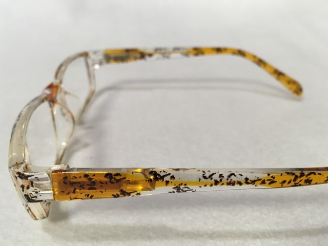 おしゃれシニアグラス(老眼鏡)女性用 ポリカーボネイトゴールド 140×145×31mm ＡＰ１２０S 2.0度の通販はau PAY マーケット -  シロマルストア