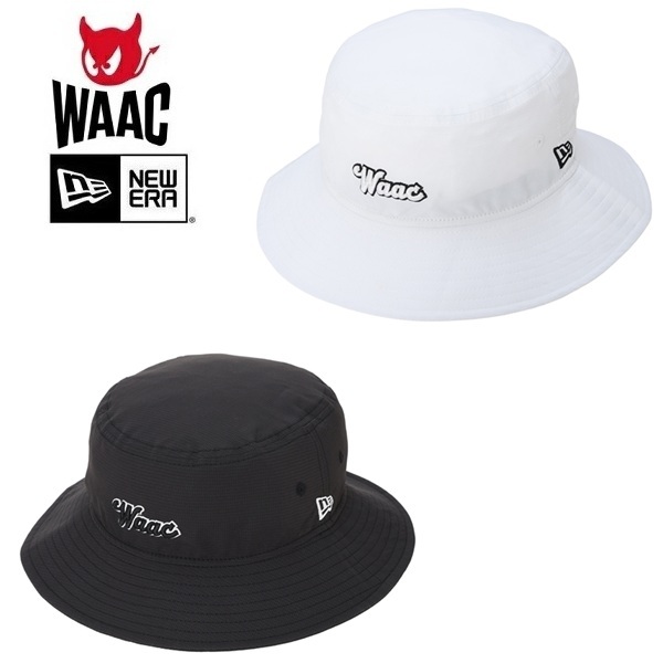 ワック ゴルフ ハット NEWERA コラボ UNISEX バケットハット メンズ レディース 2026年発売 WAAC 072262832