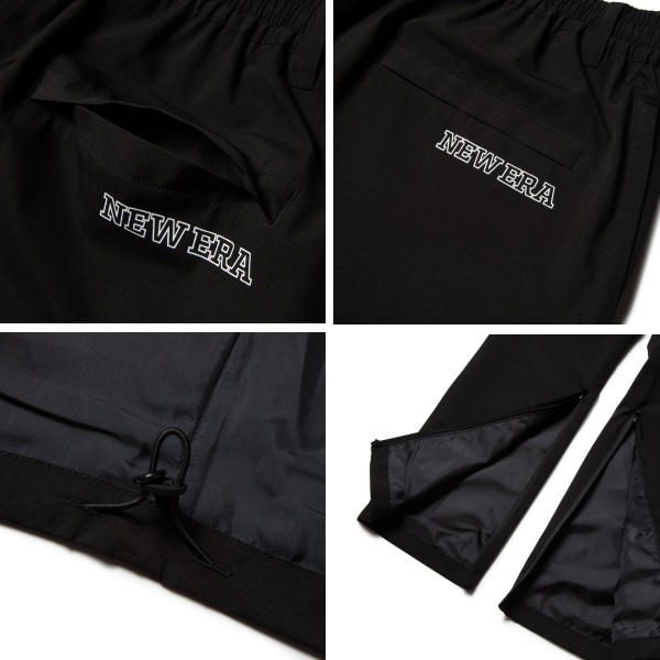 ニューエラ ゴルフ NEW ERA レインウェア パンツ ブラック (14391527