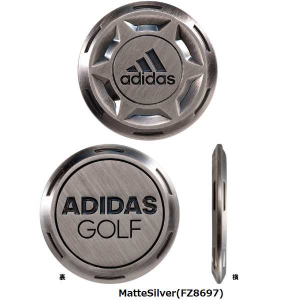 アディダス ゴルフ adidas Golf ビッグ メタル マーカー ADM-915 【メール便配送】の通販はau PAY マーケット -  IG-GOLF au PAY マーケット店