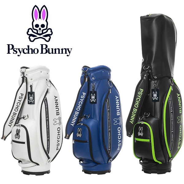 サイコバニー ゴルフ キャディバッグ カートキャディバッグ FLAGSHIP Psycho Bunny PBMG5SC3