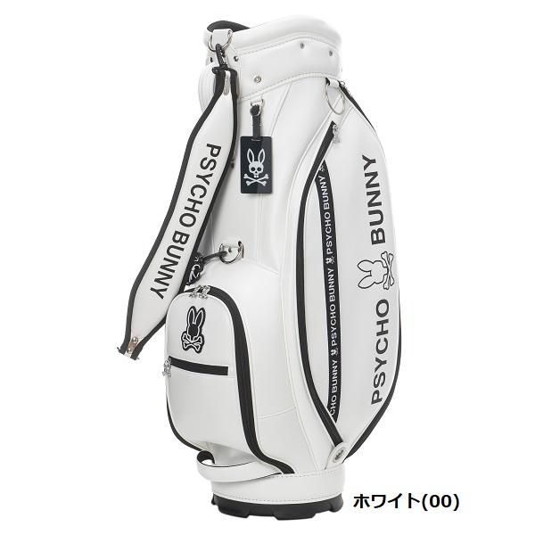 美品⭐︎Psycho Bunny ゴルフバッグ・キャディバッグ　ネームプレート付き Amazon | Psycho Bunny(サイコバニー) キャデイバッグ LOGOART