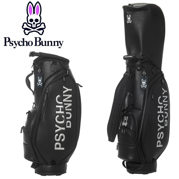 サイコバニー ゴルフ キャディバッグ カートキャディバッグ MONOTONE EDITION Psycho Bunny PBMG5FC2