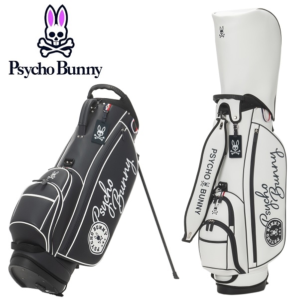 サイコバニー ゴルフ キャディバッグ スタンドキャディバック LWG Psycho Bunny PBMG5FC6