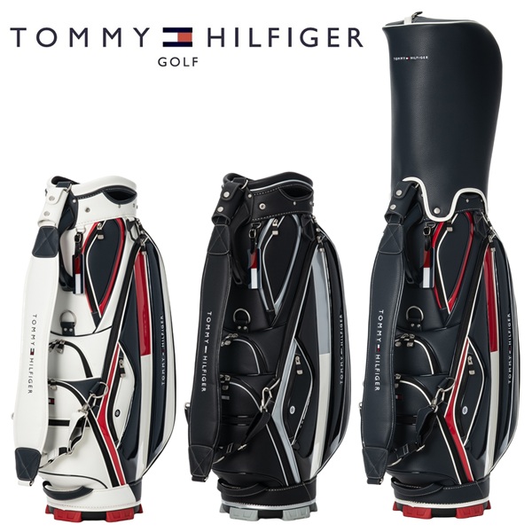 トミーヒルフィガー ゴルフ キャディバッグ カートキャディバッグ FACE TOMMY HILFIGER GOLF THMG6SC2
