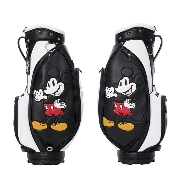 ディズニー キャディバッグ BLACK DISNEY GOLF CADDIE BAG Disney