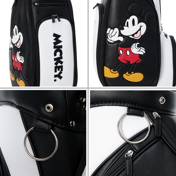 ディズニー キャディバッグ BLACK DISNEY GOLF CADDIE BAG Disney