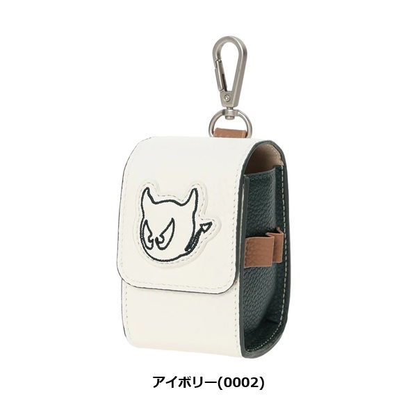 ワック ゴルフ ボールケース UNISEX Grainy Synthetic Leather ボールポーチ 2026年発売 WAAC 072262870_1