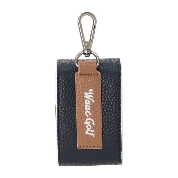 ワック ゴルフ ボールケース UNISEX Grainy Synthetic Leather ボールポーチ 2026年発売 WAAC 072262870_4
