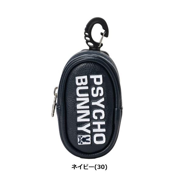 サイコバニー ゴルフ ボールポーチ LOGOART Psycho Bunny PBMG5SE2