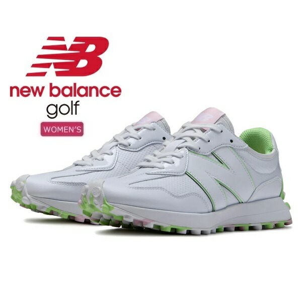 ニューバランス ゴルフシューズ 327 v1 SL WM WGS327 スパイクレス レディース 日本正規品 New Balance Golfの通販は