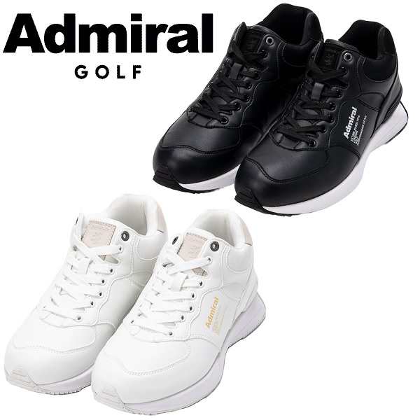 アドミラル ゴルフシューズ スパイクレス HYDEPARK MID Admiral Golf ADMS3B 2023年発売のサムネイル