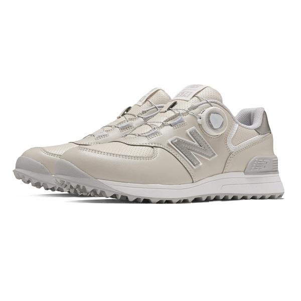 ニューバランス ゴルフシューズ 574 v4 SL BOA(R) WG574BB4 スパイクレス ボア レディース 日本正規品 New Balance Golf