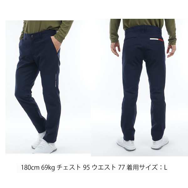 トミーヒルフィガー ゴルフ メンズ ベーシック テーパードパンツ TOMMY HILFIGER GOLF THMA360 2023年秋冬モデル パンツ