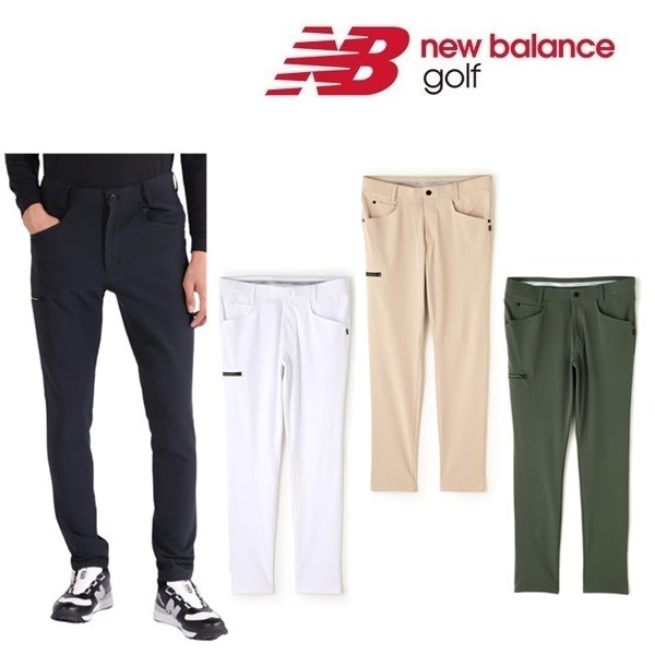 ニューバランスゴルフ メンズ 4WAYストレッチ 撥水性 スリム ロングパンツ New Balance Golf 012-4231003 2024年秋冬モデル