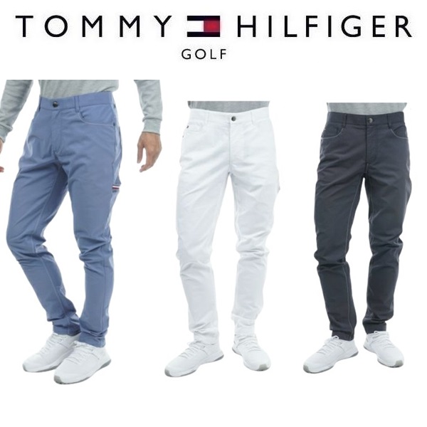 トミーヒルフィガー ゴルフ メンズ シャンブレー テーパードパンツ TOMMY HILFIGER GOLF THMA307 【2023年春夏モデル】の通販は 7,800円