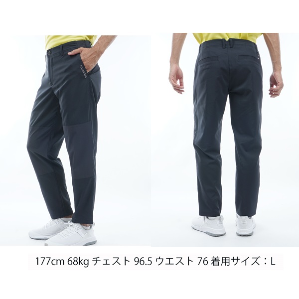 トミーヒルフィガー ゴルフ メンズ ハイブリッド リラックステーパードパンツ TOMMY HILFIGER THMA411 2024年春夏モデル_4