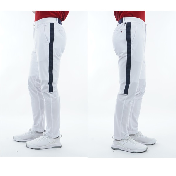 トミーヒルフィガー ゴルフ メンズ エアリー ロングパンツ TOMMY HILFIGER THMA426 2024年春夏モデル_3