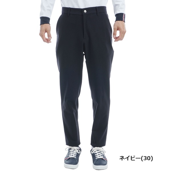 トミーヒルフィガー ゴルフ メンズ ストレッチ リラックステーパードパンツ TOMMY HILFIGER GOLF THMA484 2024年秋冬モデル_3