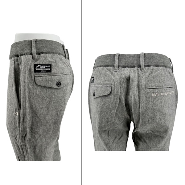 マスターバニーエディション メンズ パンツ ウールブレンド ストレッチパンツ MASTER BUNNY EDITION 758-1231105_3
