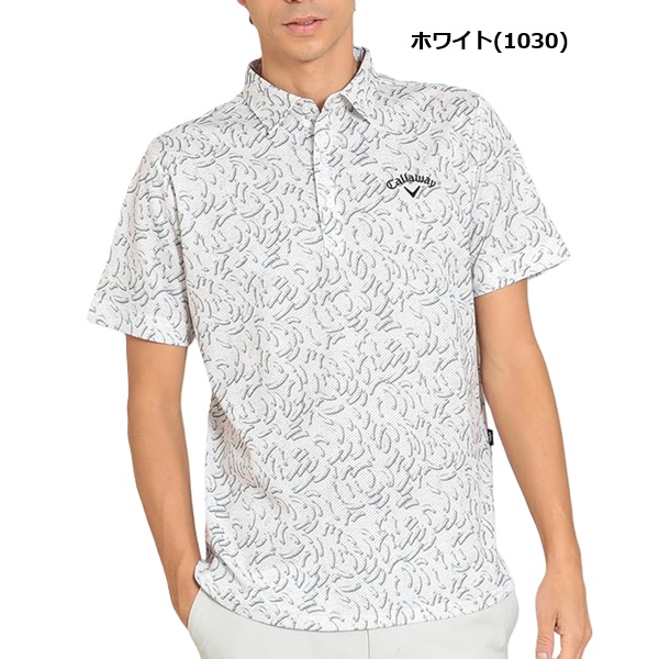 キャロウェイ メンズ かざあなメッシュ半袖シャツ Callaway Golf C24134123_1