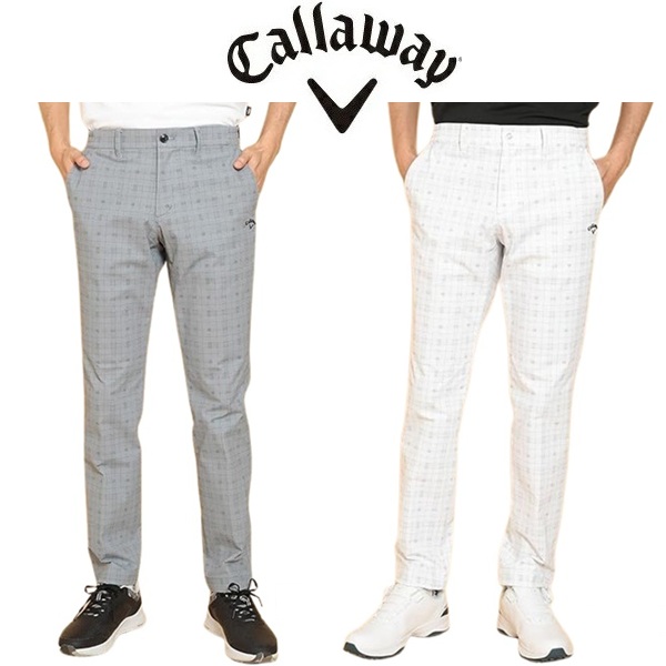 キャロウェイ メンズ ゴルフウェア ロングパンツ 8WAYストレッチ ドットプリントパンツ Callaway Golf  C24226102
