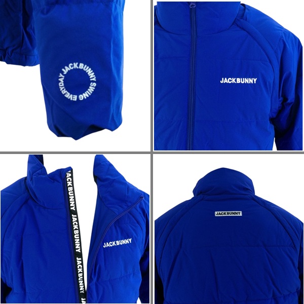 ジャックバニー ゴルフ メンズ ブルゾン フルジップ ストレッチ 2WAY 中綿 ブルゾン JACK BUNNY 262-2220003 ジャックバニー ゴルフ メンズ ブルゾン フルジップ ストレッチ 2WAY 中綿 ブルゾン JACK BUNNY 262-2220003